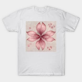 Pink Sakura Blossom Flower Pattern #1 T-Shirt